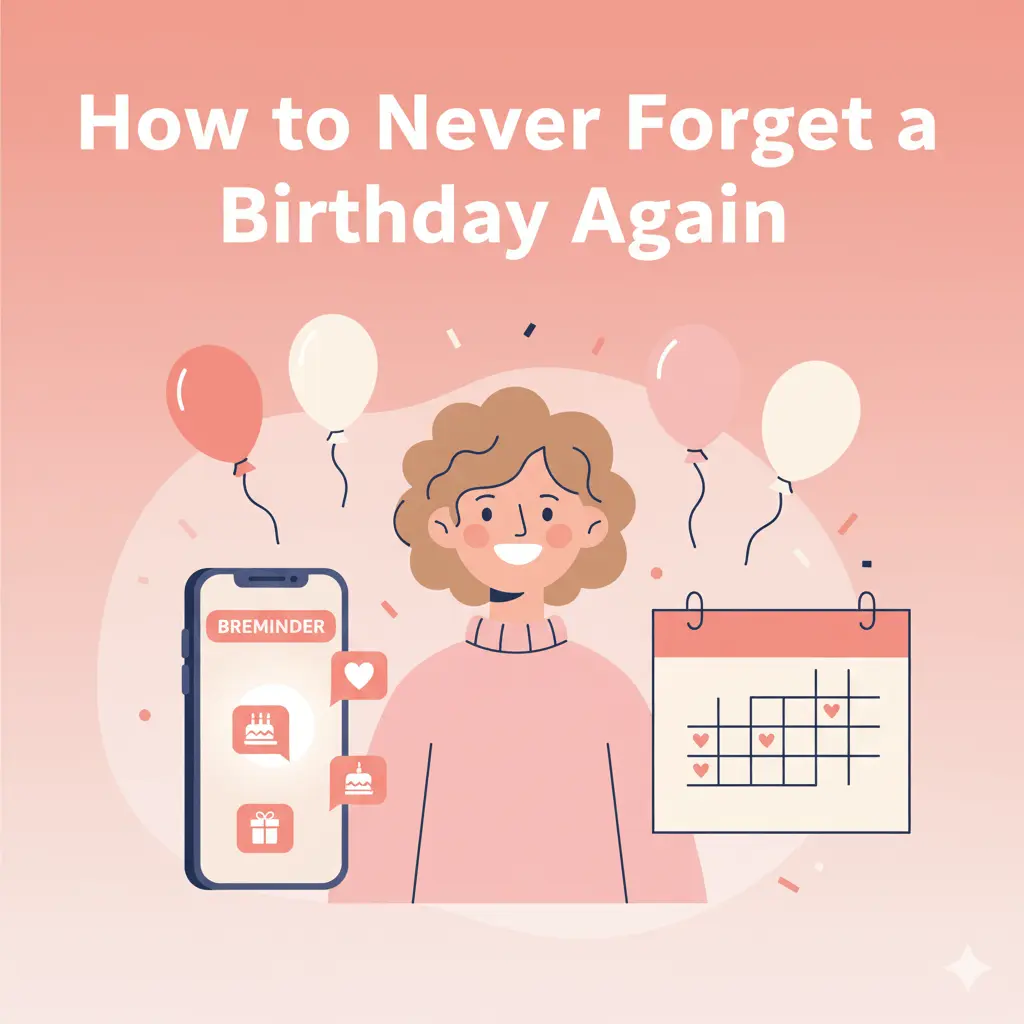 How to Never Forget a Birthday Again –