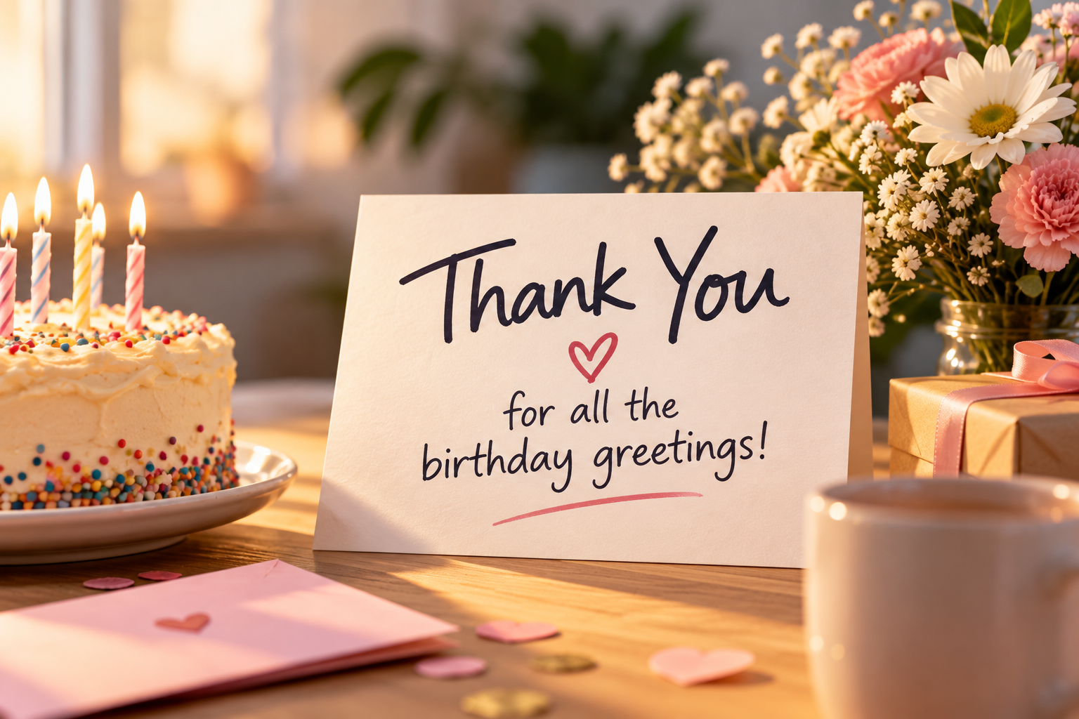 Thank You All for the Birthday Greetings: 25+ Messages